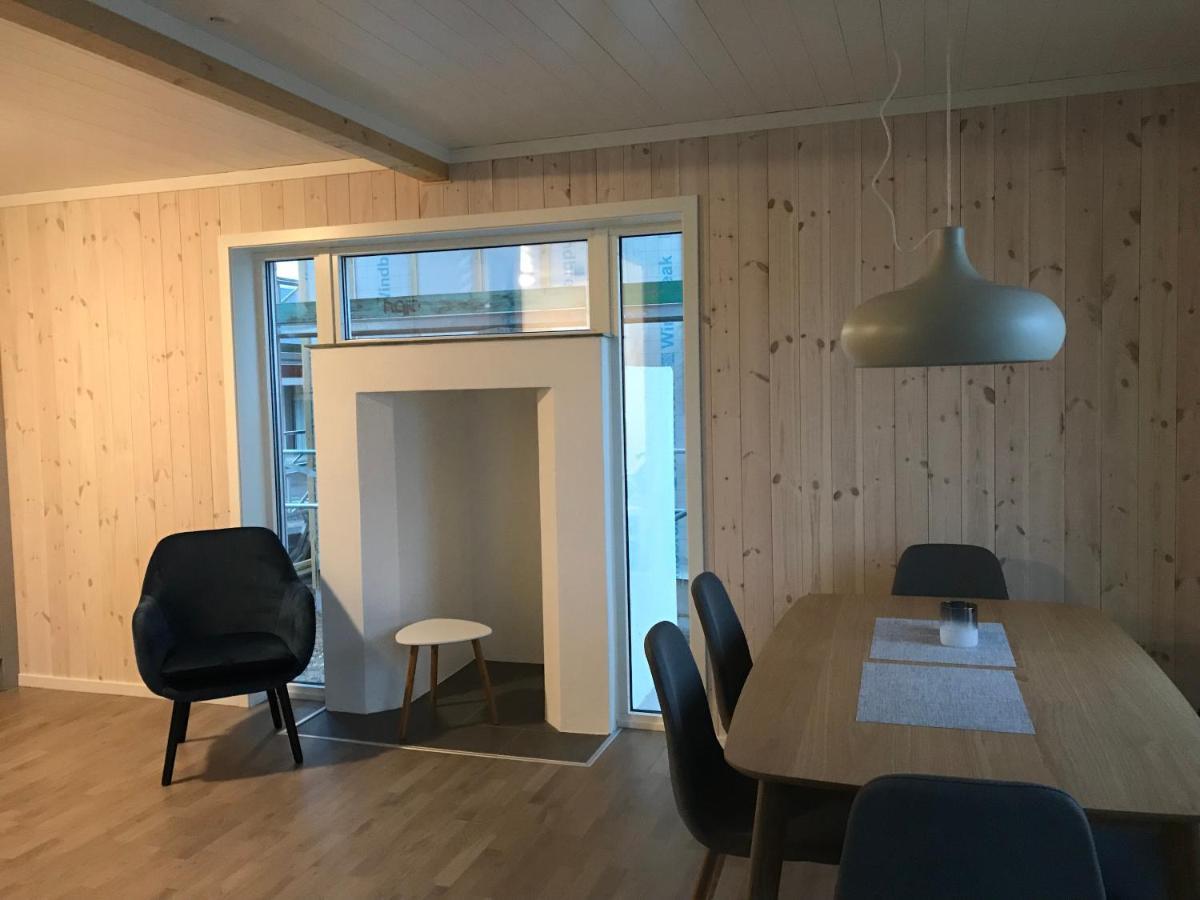 Nappstraumen Seafront Cabin Leknes Exterior foto