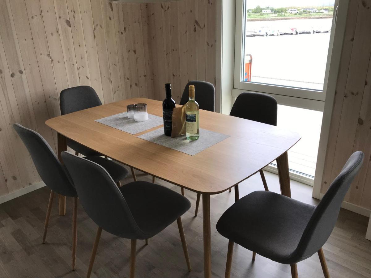 Nappstraumen Seafront Cabin Leknes Exterior foto