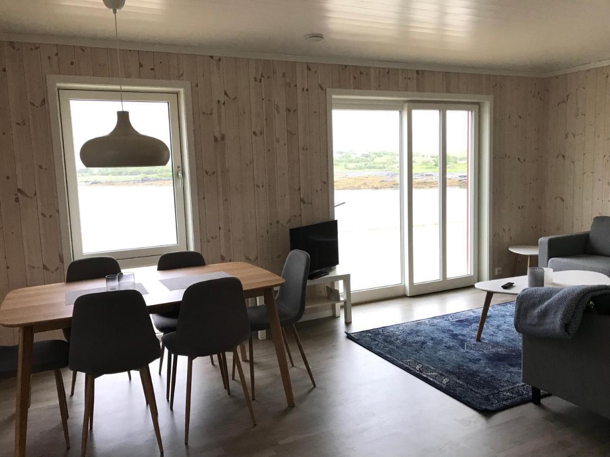 Nappstraumen Seafront Cabin Leknes Exterior foto