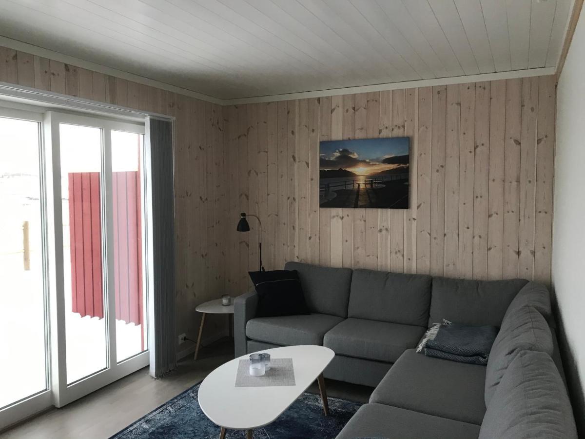 Nappstraumen Seafront Cabin Leknes Exterior foto
