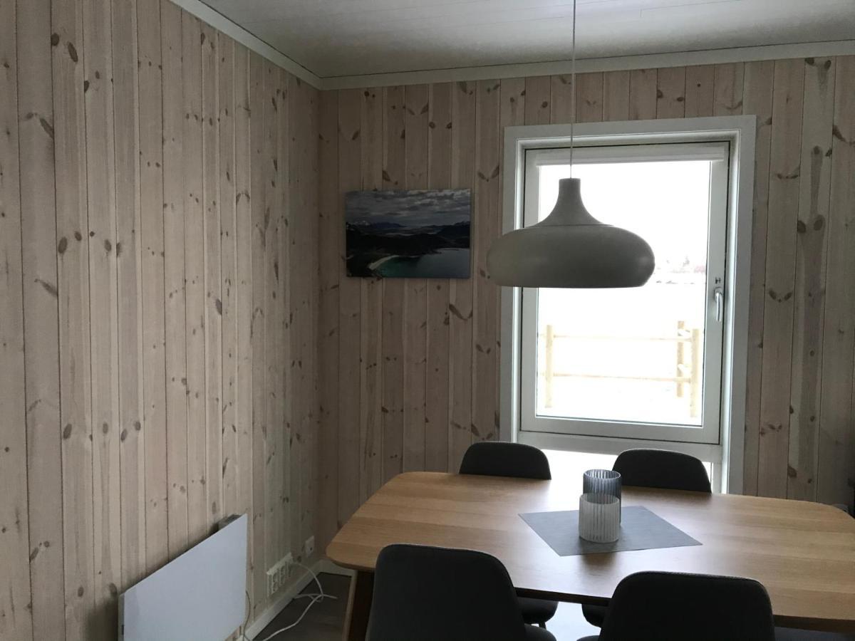 Nappstraumen Seafront Cabin Leknes Exterior foto
