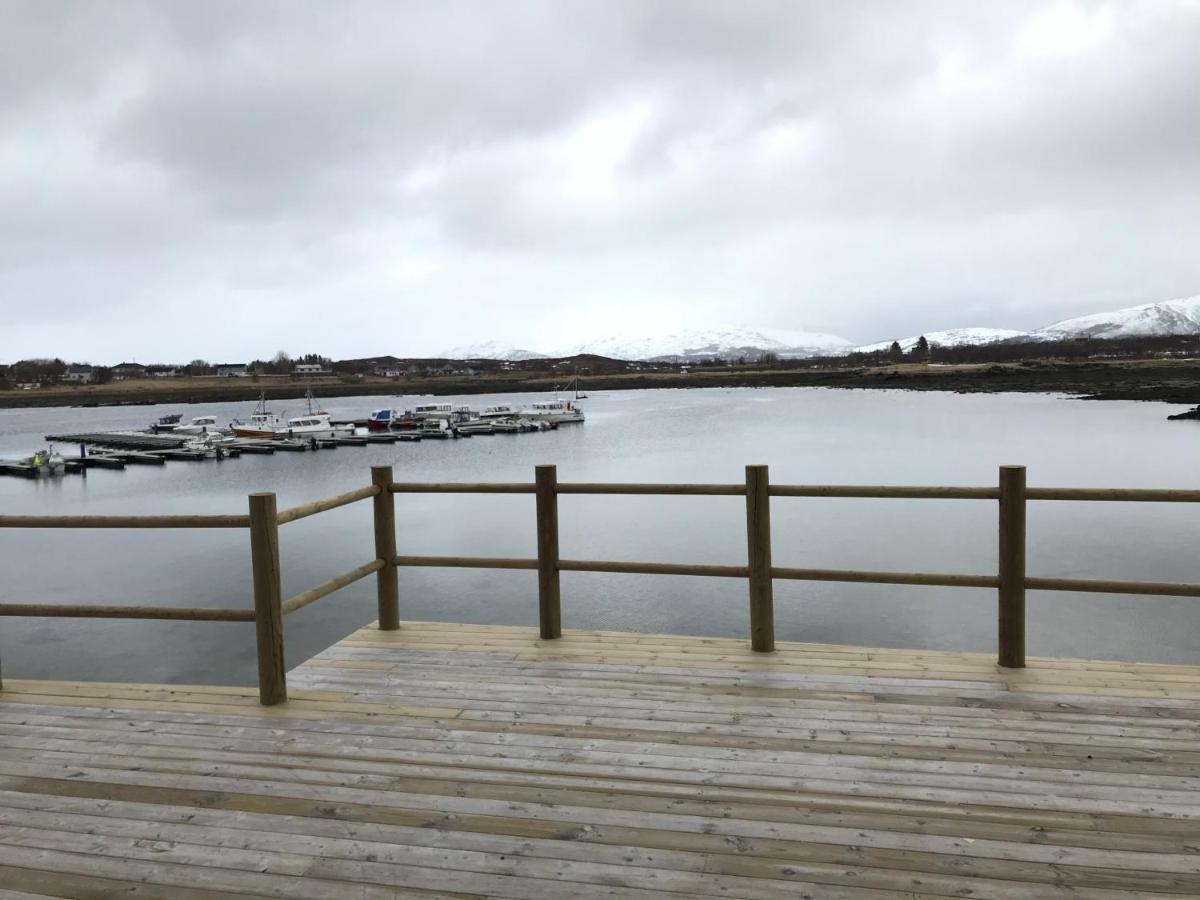Nappstraumen Seafront Cabin Leknes Exterior foto